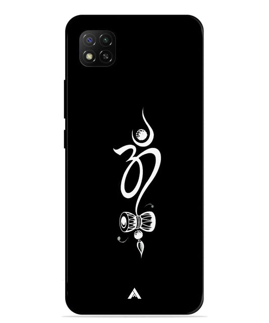 Om Namah Shivay Metal Back Cover Phone Case for Poco C31