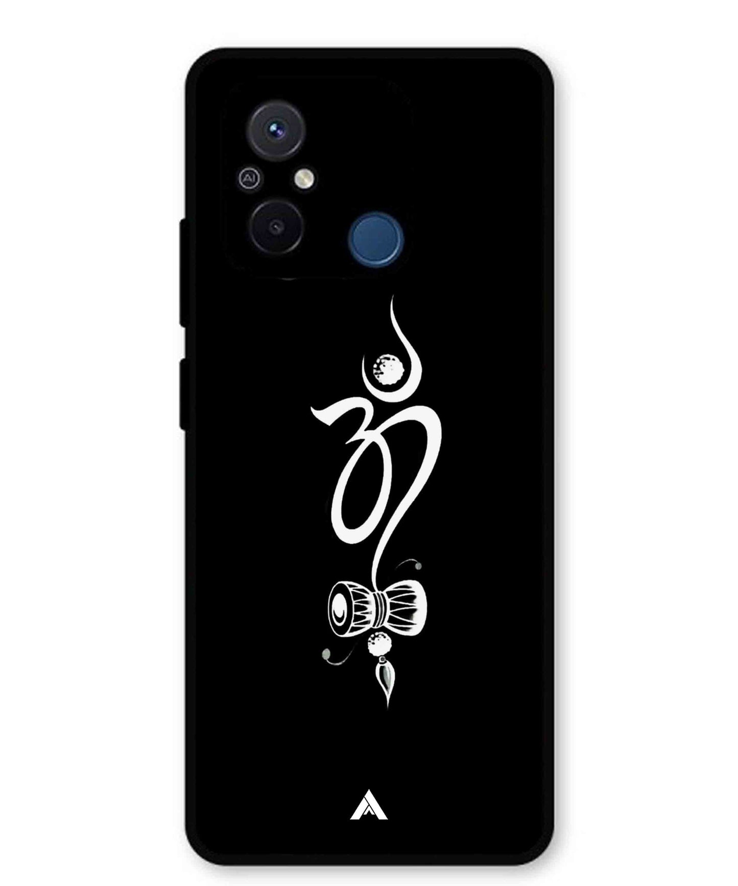 Om Namah Shivay Metal Back Cover Phone Case for Poco C55