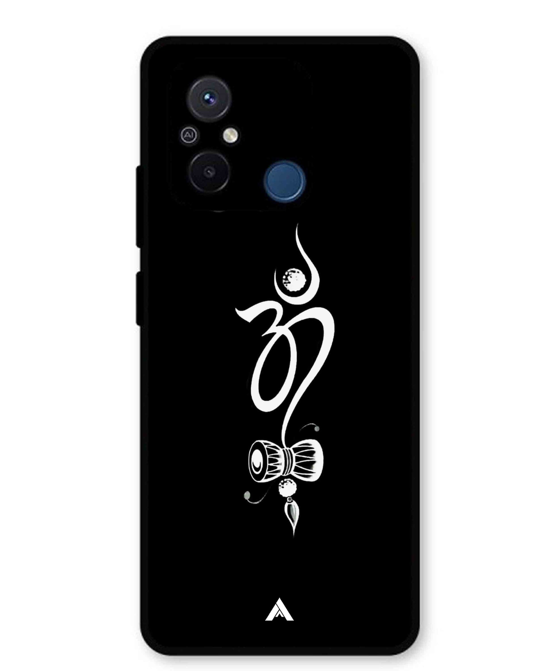 Om Namah Shivay Metal Back Cover Phone Case for Poco C55