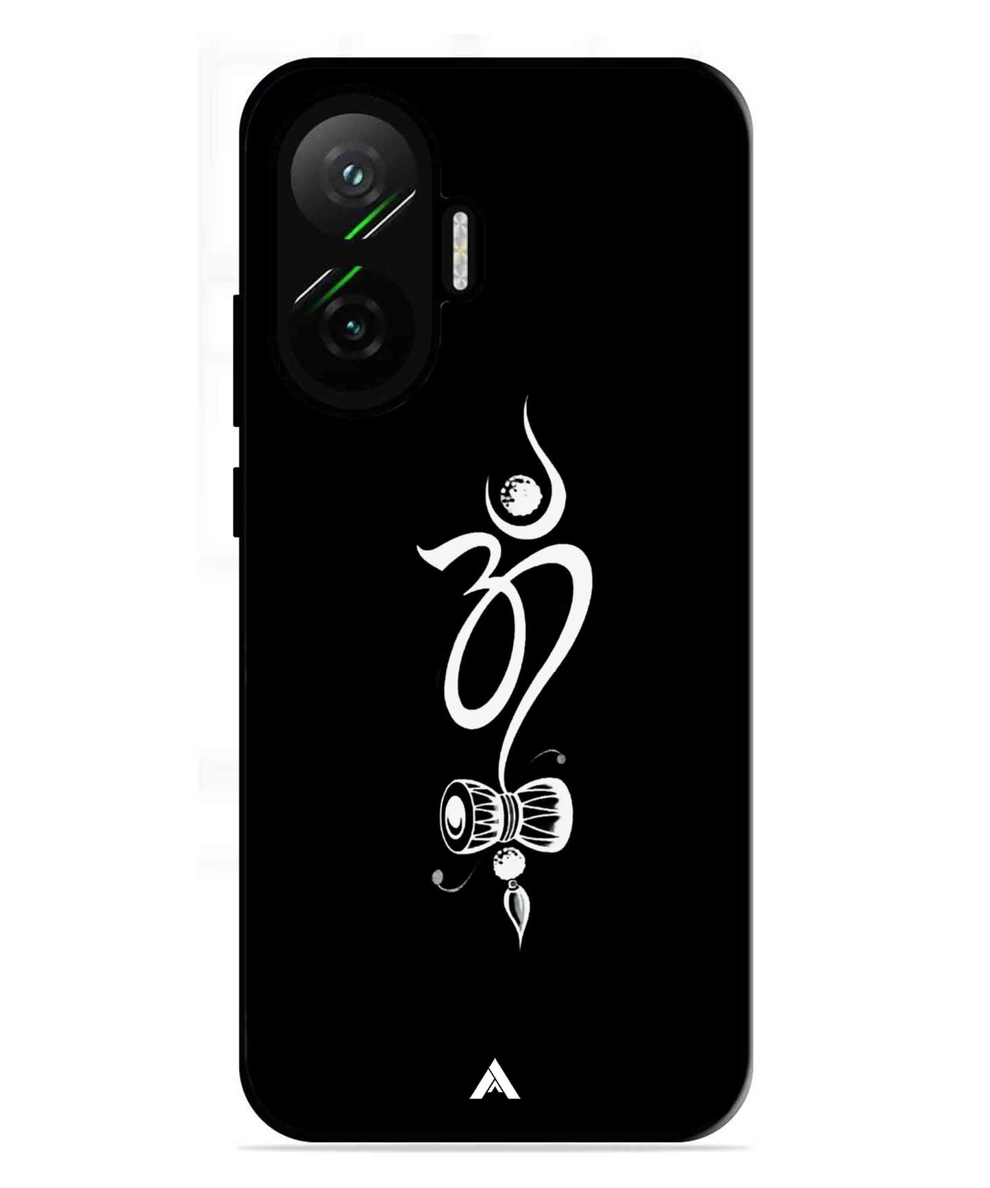 Om Namah Shivay Metal Back Cover Phone Case for Poco F7