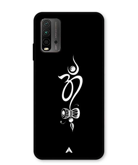 Om Namah Shivay Metal Back Cover Phone Case for Poco M3