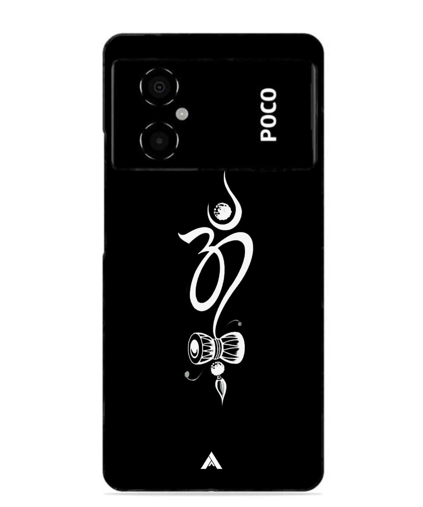 Om Namah Shivay Metal Back Cover Phone Case for Poco M4 5G