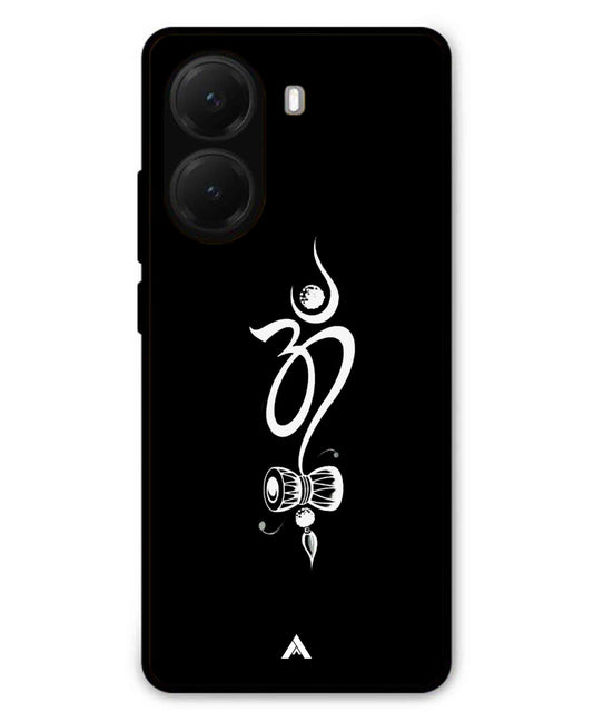 Om Namah Shivay Metal Back Cover Phone Case for Poco X7 Pro