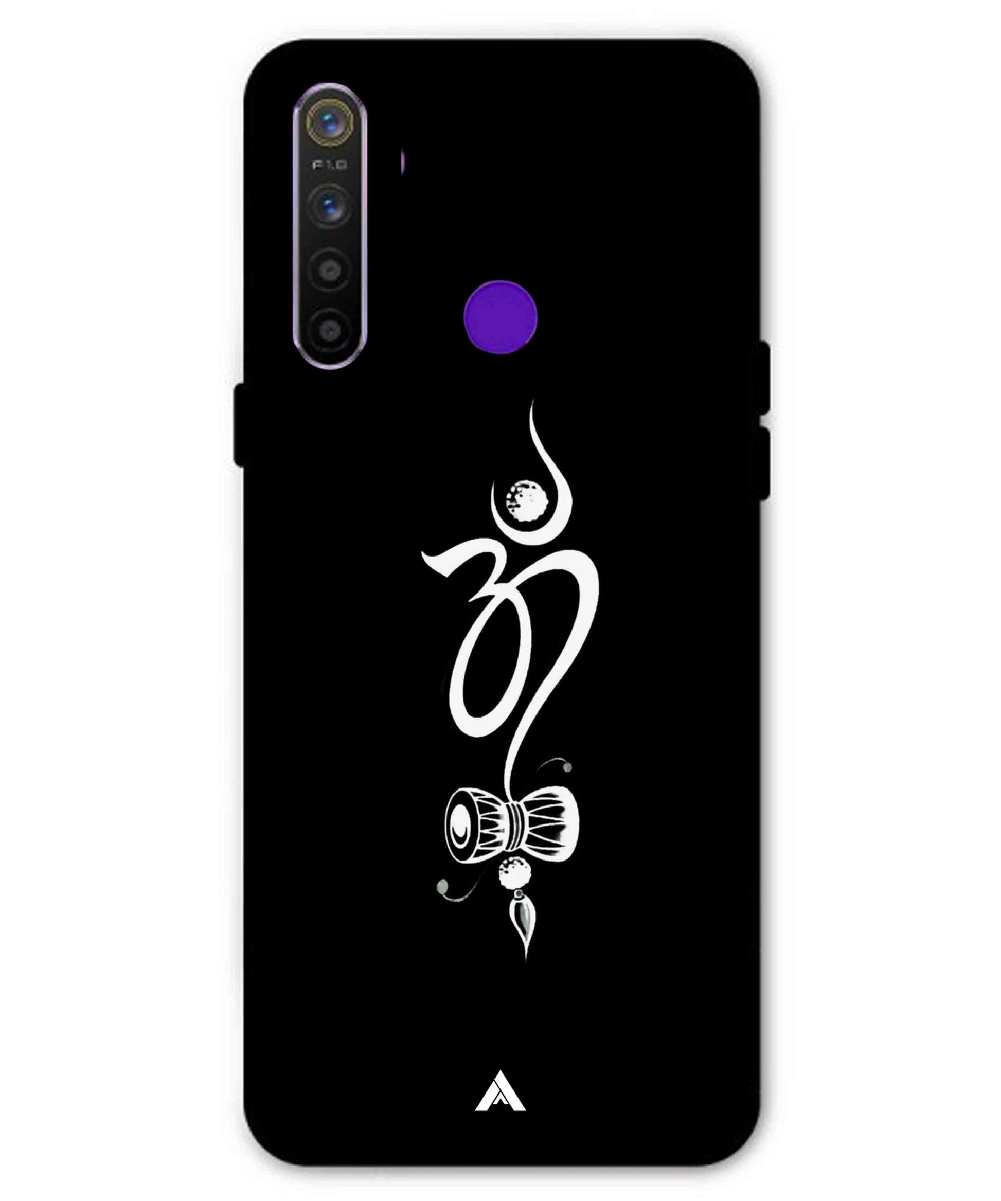 Om Namah Shivay Metal Back Cover Phone Case for Realme 5
