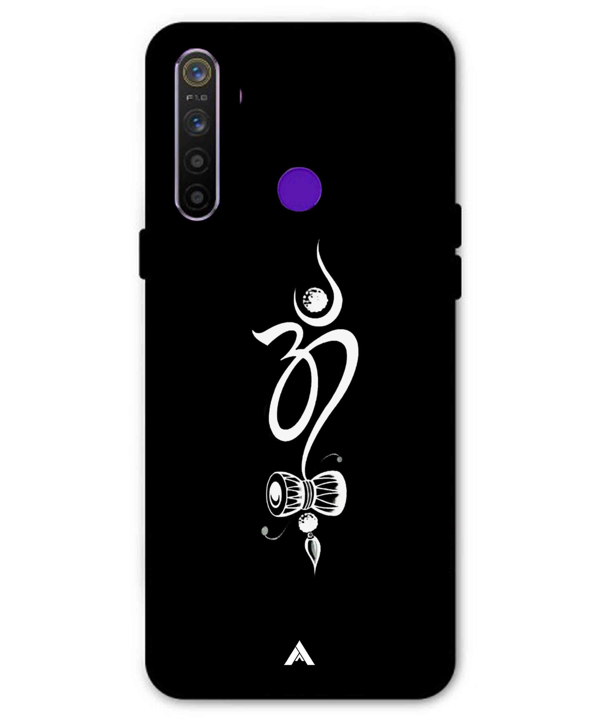 Om Namah Shivay Metal Back Cover Phone Case for Realme 5s