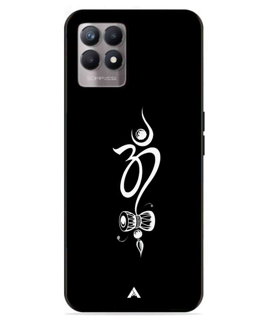 Om Namah Shivay Metal Back Cover Phone Case for Realme 8i
