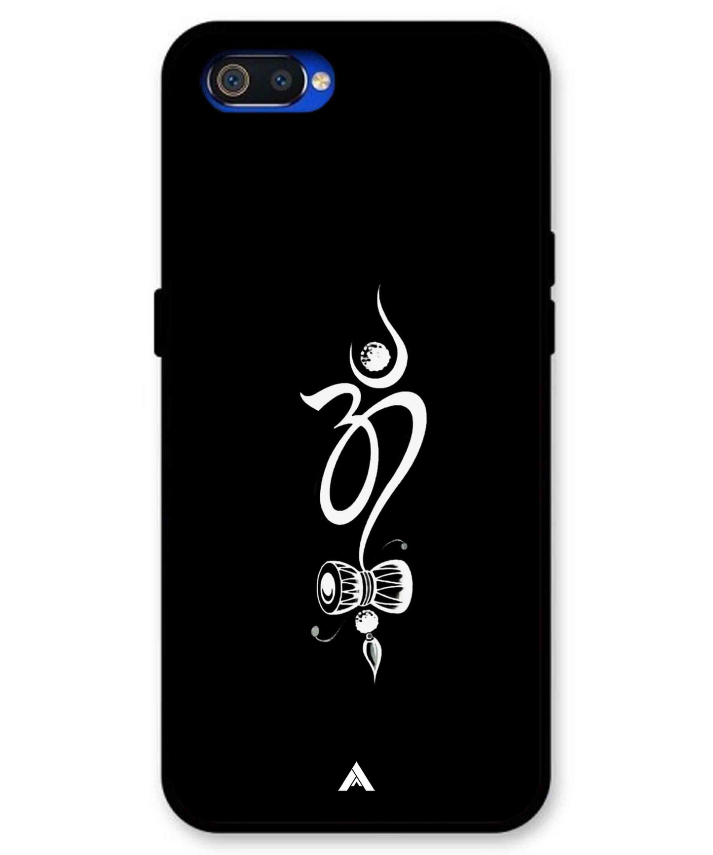 Om Namah Shivay Metal Back Cover Phone Case for Realme C2