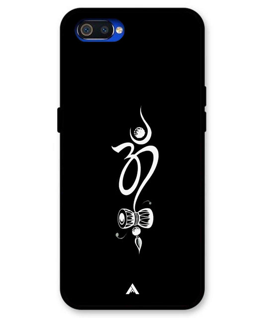 Om Namah Shivay Metal Back Cover Phone Case for Realme C2