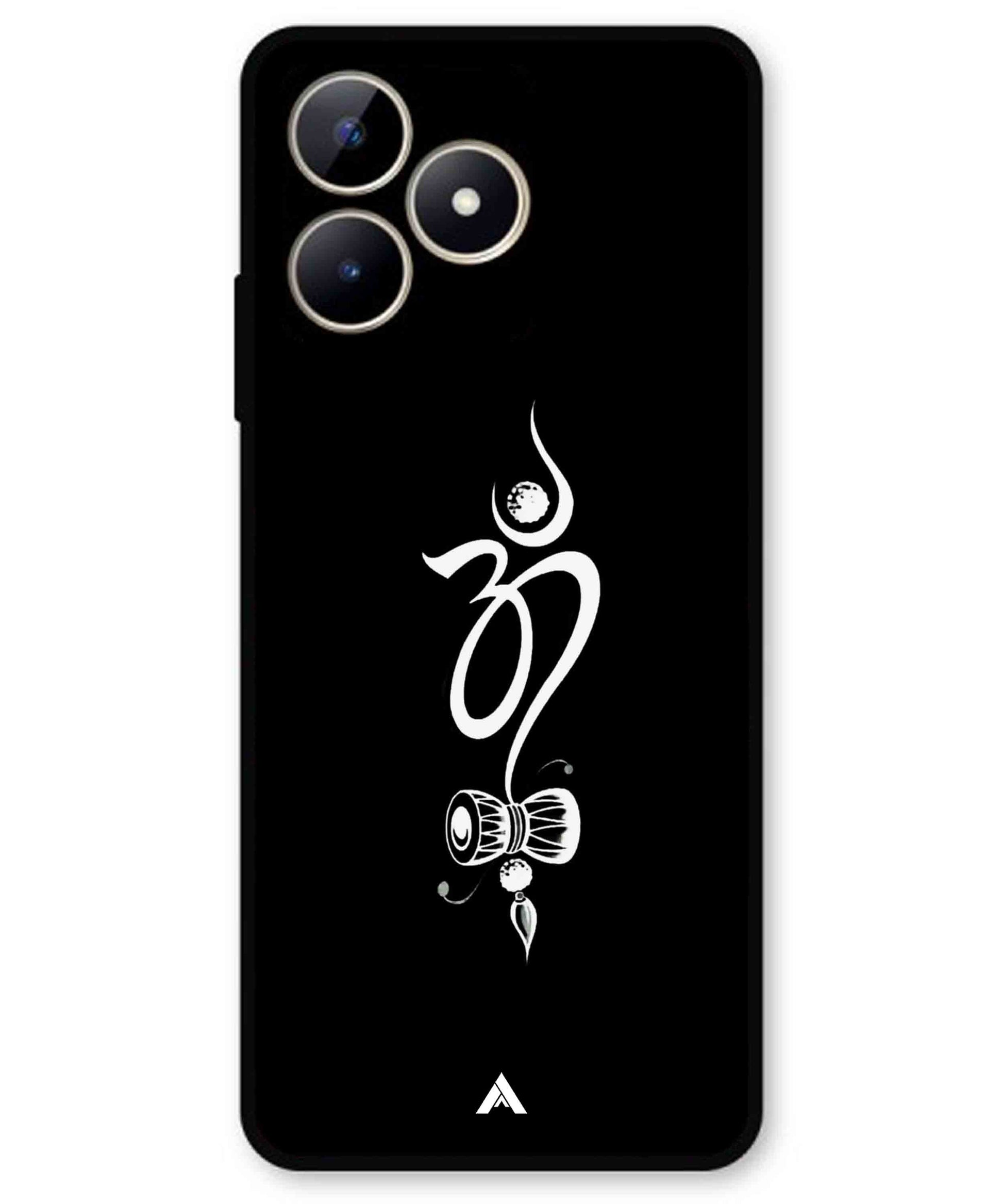 Om Namah Shivay Metal Back Cover Phone Case for Realme C51