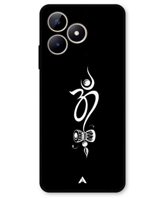 Om Namah Shivay Metal Back Cover Phone Case for Realme C51