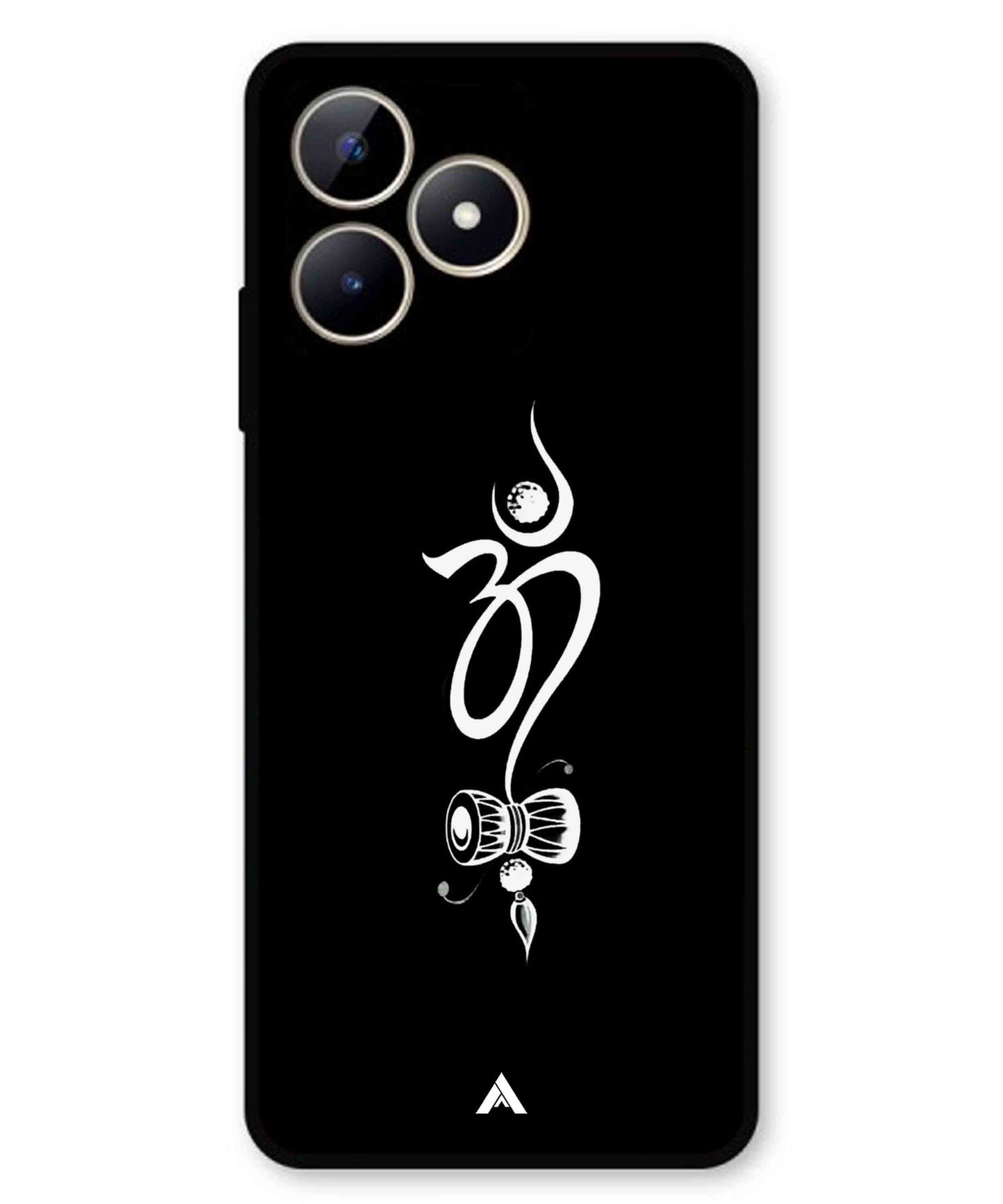 Om Namah Shivay Metal Back Cover Phone Case for Realme C53