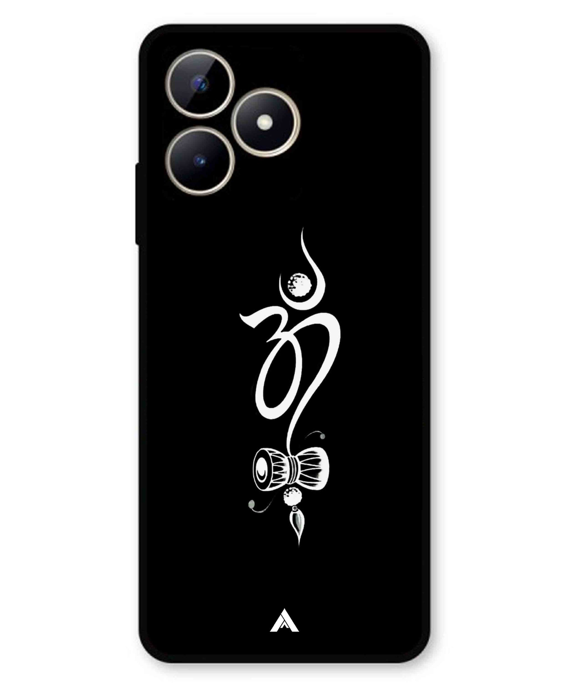 Om Namah Shivay Metal Back Cover Phone Case for Realme C53