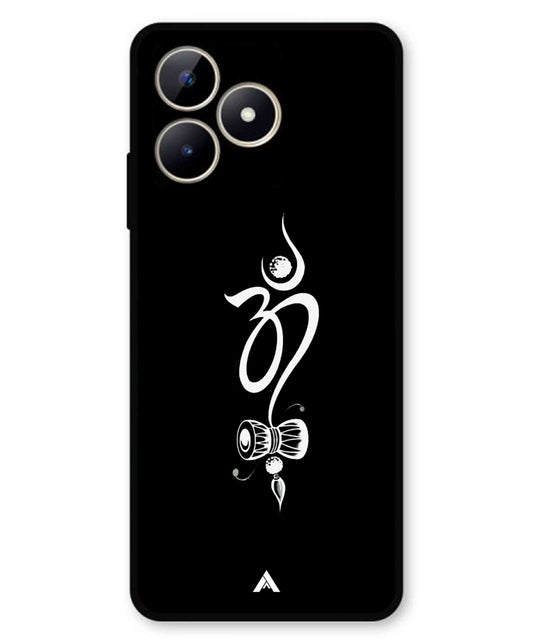 Om Namah Shivay Metal Back Cover Phone Case for Realme C53