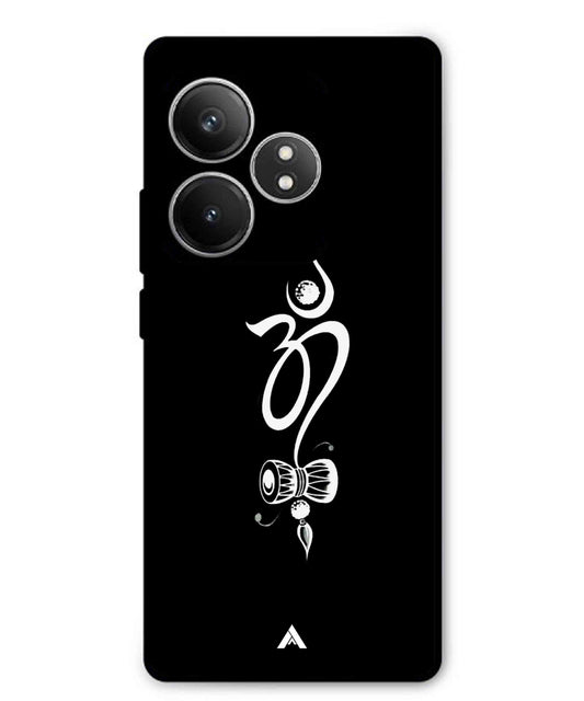 Om Namah Shivay Metal Back Cover Phone Case for Realme GT 6T