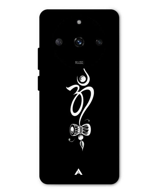 Om Namah Shivay Metal Back Cover Phone Case for Realme Narzo 60