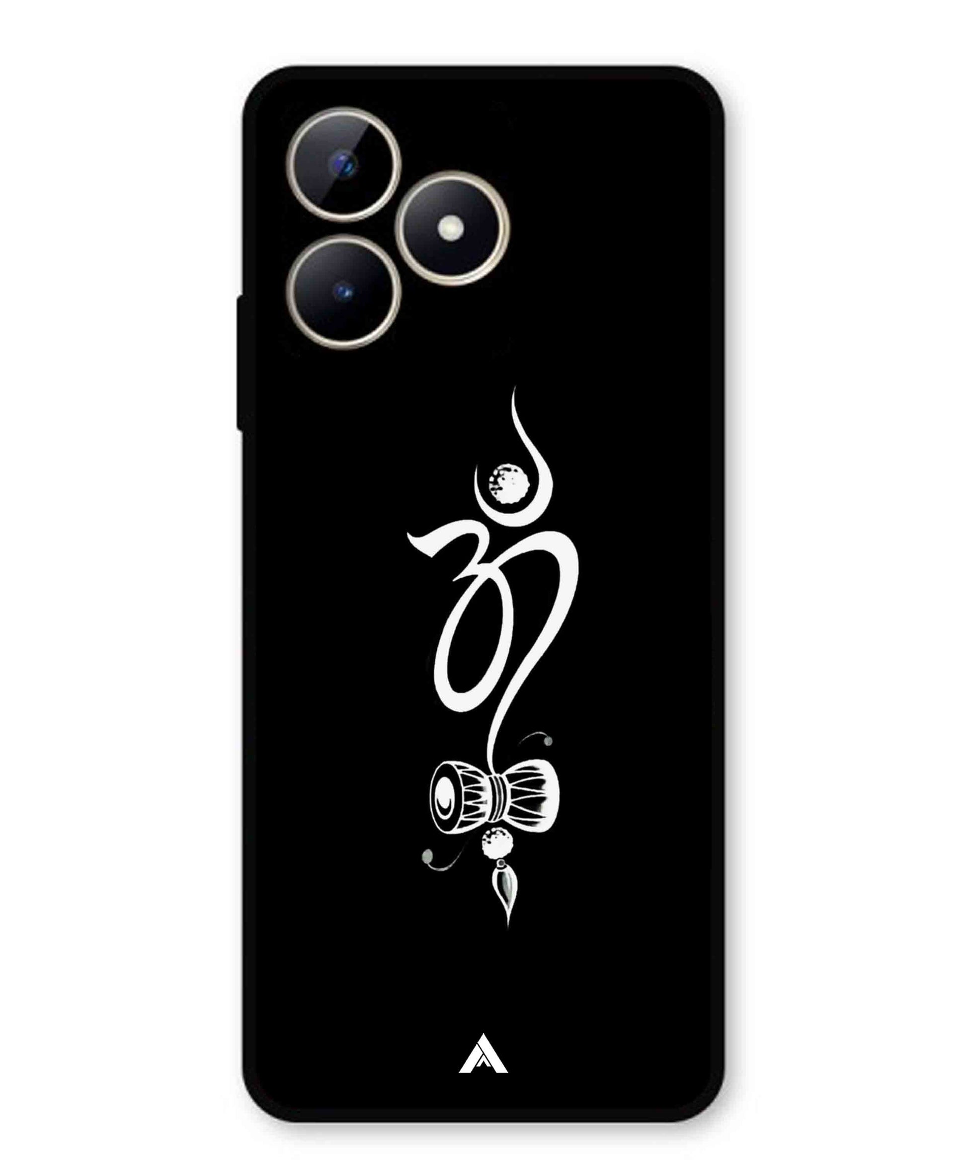 Om Namah Shivay Metal Back Cover Phone Case for Realme Narzo N53
