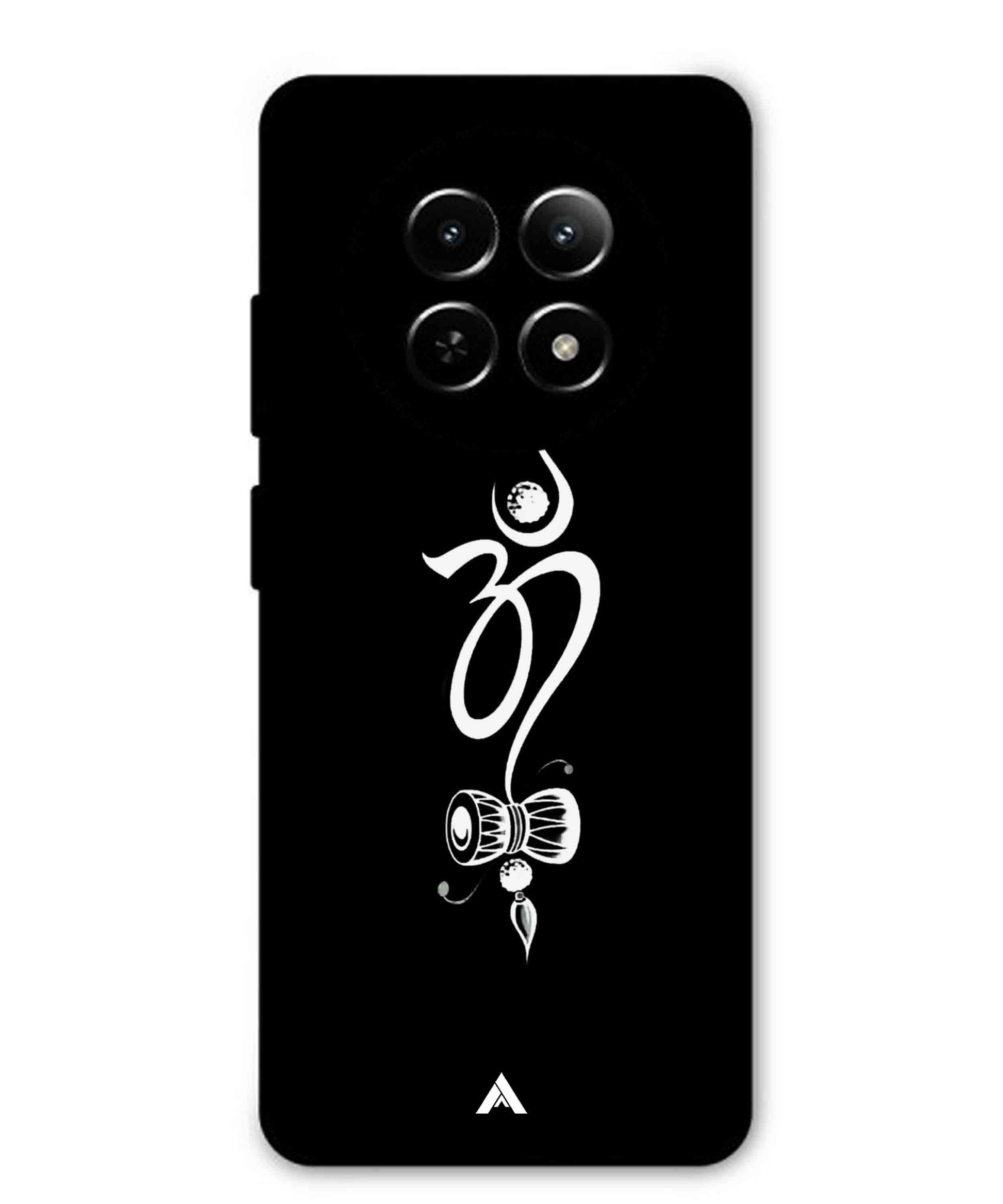 Om Namah Shivay Metal Back Cover Phone Case for Realme Narzo N65