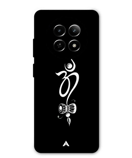 Om Namah Shivay Metal Back Cover Phone Case for Realme Narzo N65