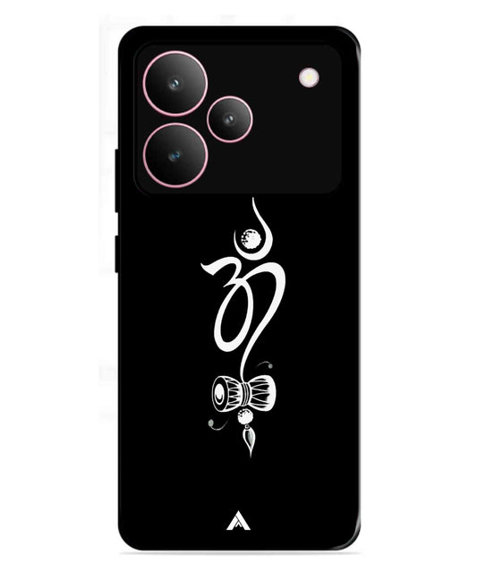 Om Namah Shivay Metal Back Cover Phone Case for Realme P4