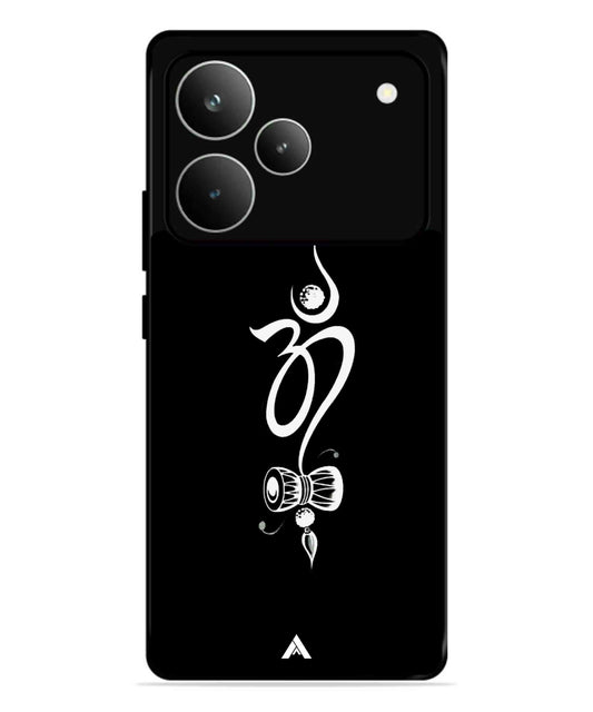 Om Namah Shivay Metal Back Cover Phone Case for Realme P4 Pro