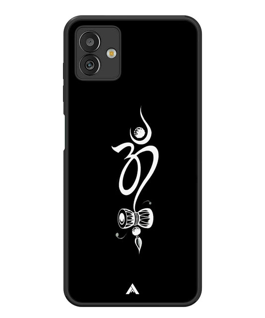 Om Namah Shivay Metal Back Cover Phone Case for Samsugn Galaxy M13 5G