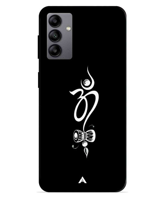 Om Namah Shivay Metal Back Cover Phone Case for Samsung Galaxy A04s
