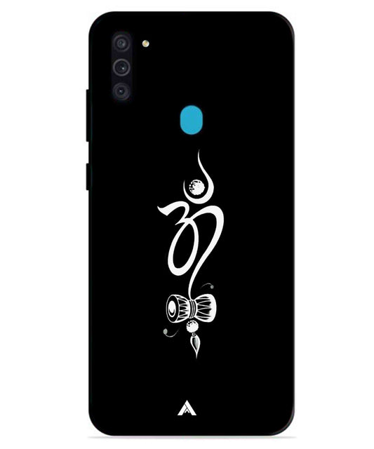 Om Namah Shivay Metal Back Cover Phone Case for Samsung Galaxy A11