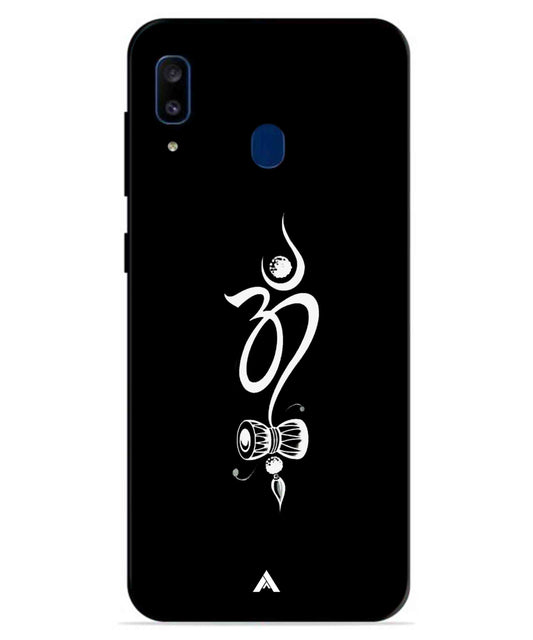 Om Namah Shivay Metal Back Cover Phone Case for Samsung Galaxy A20