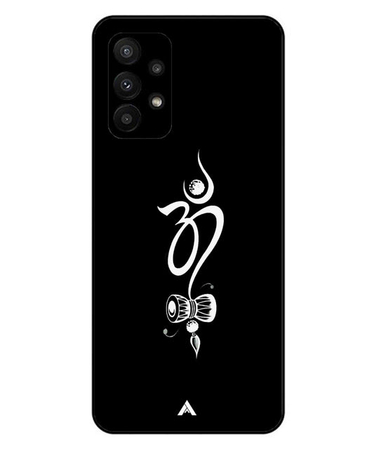 Om Namah Shivay Metal Back Cover Phone Case for Samsung Galaxy A23 5G