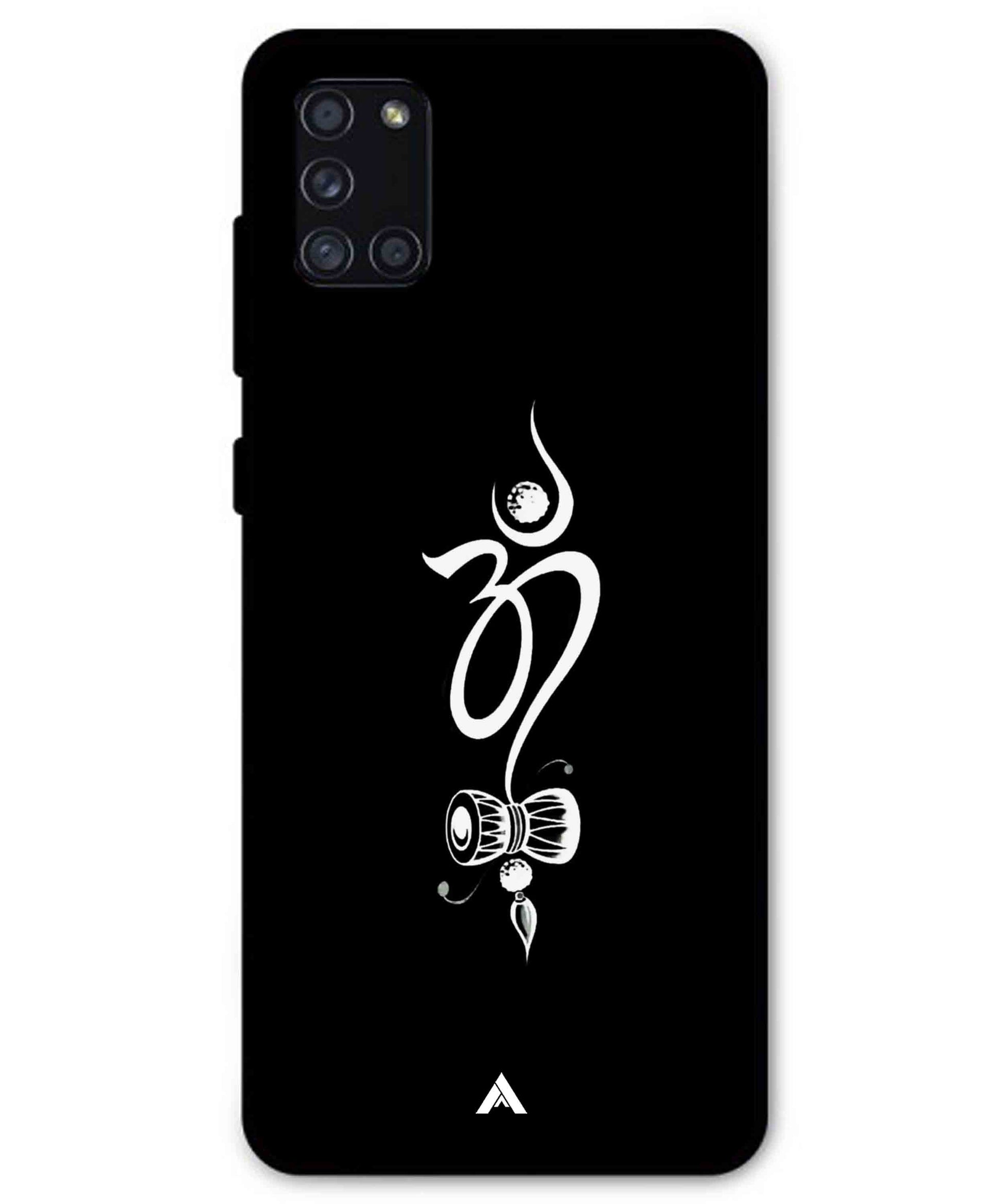 Om Namah Shivay Metal Back Cover Phone Case for Samsung Galaxy A31