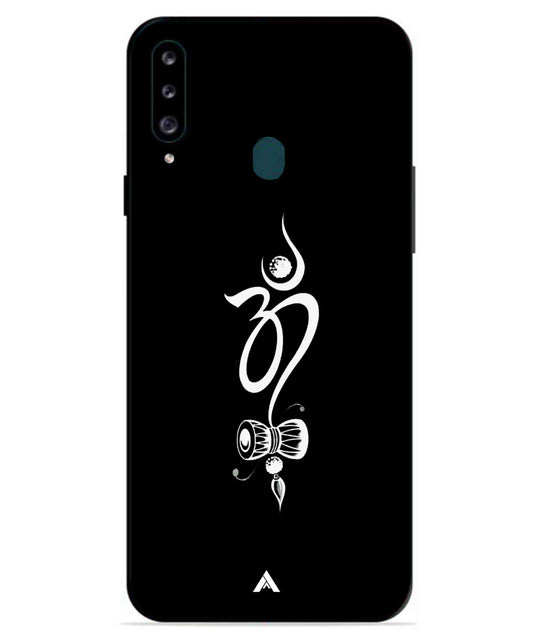 Om Namah Shivay Metal Back Cover Phone Case for Samsung Galaxy A70