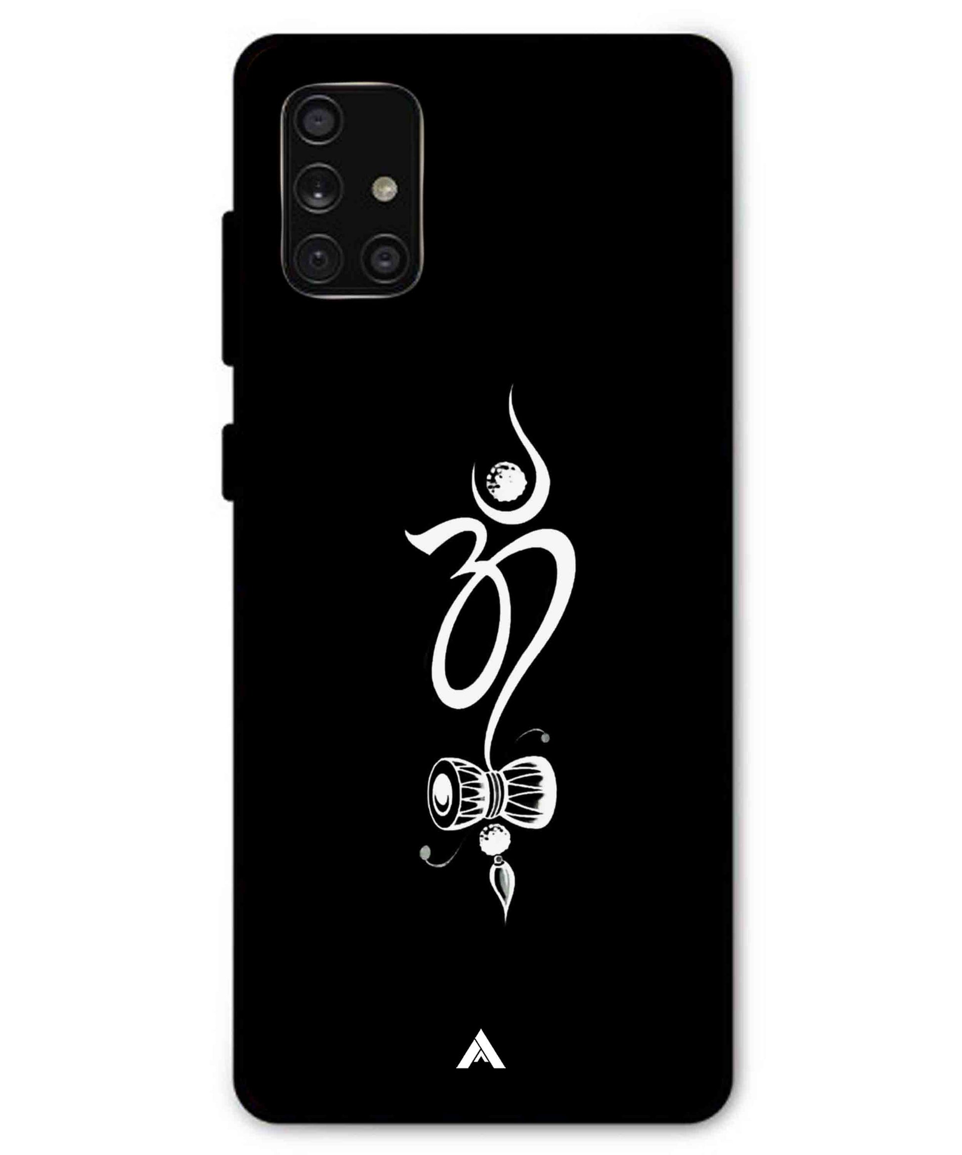 Om Namah Shivay Metal Back Cover Phone Case for Samsung Galaxy A71