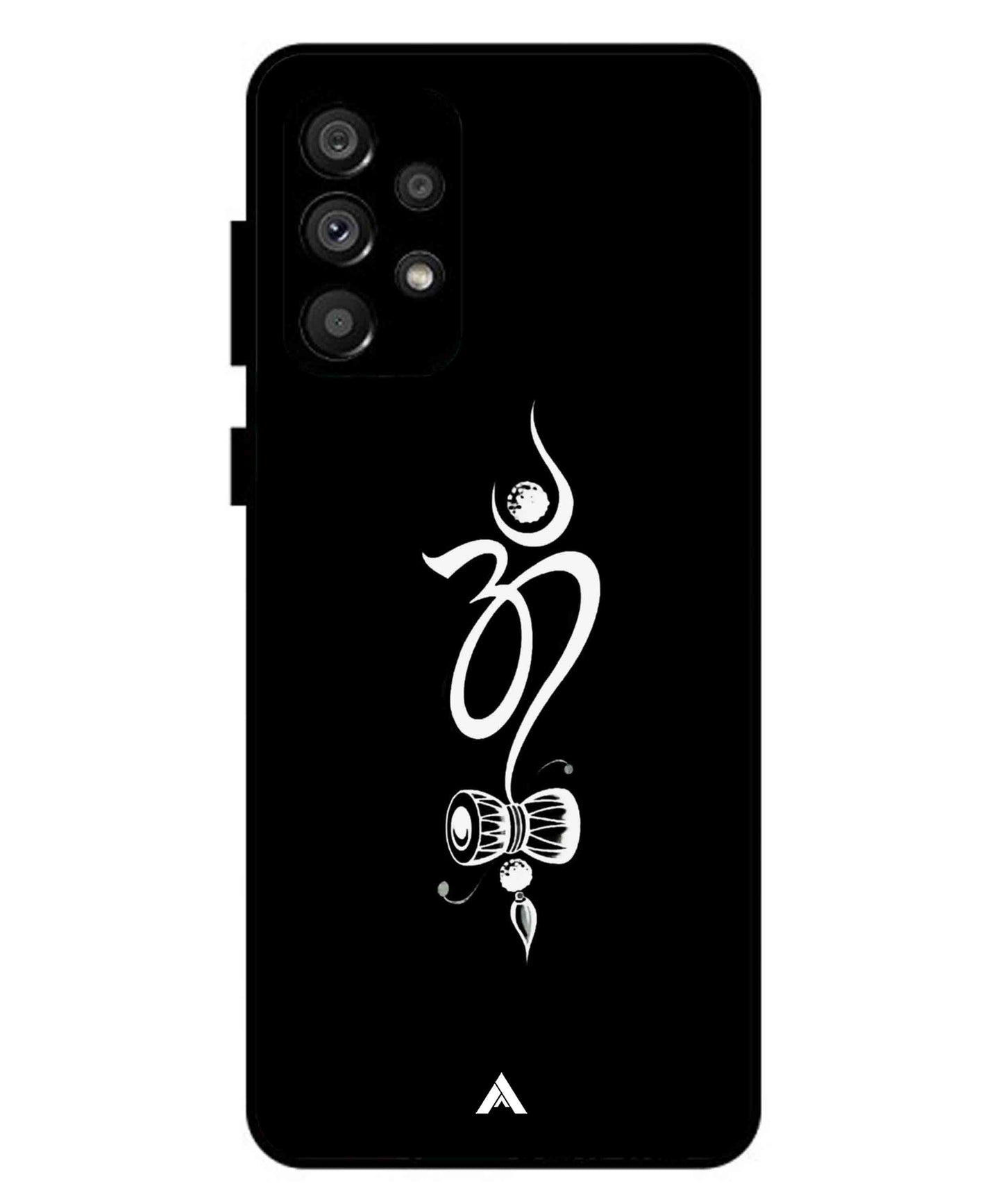 Om Namah Shivay Metal Back Cover Phone Case for Samsung Galaxy A73