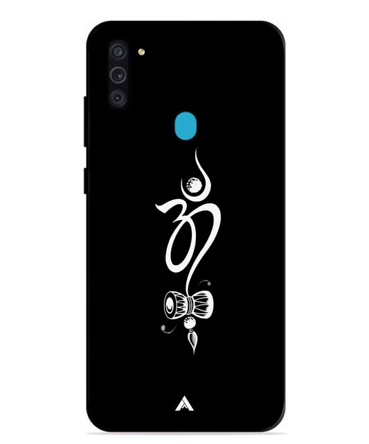 Om Namah Shivay Metal Back Cover Phone Case for Samsung Galaxy F11