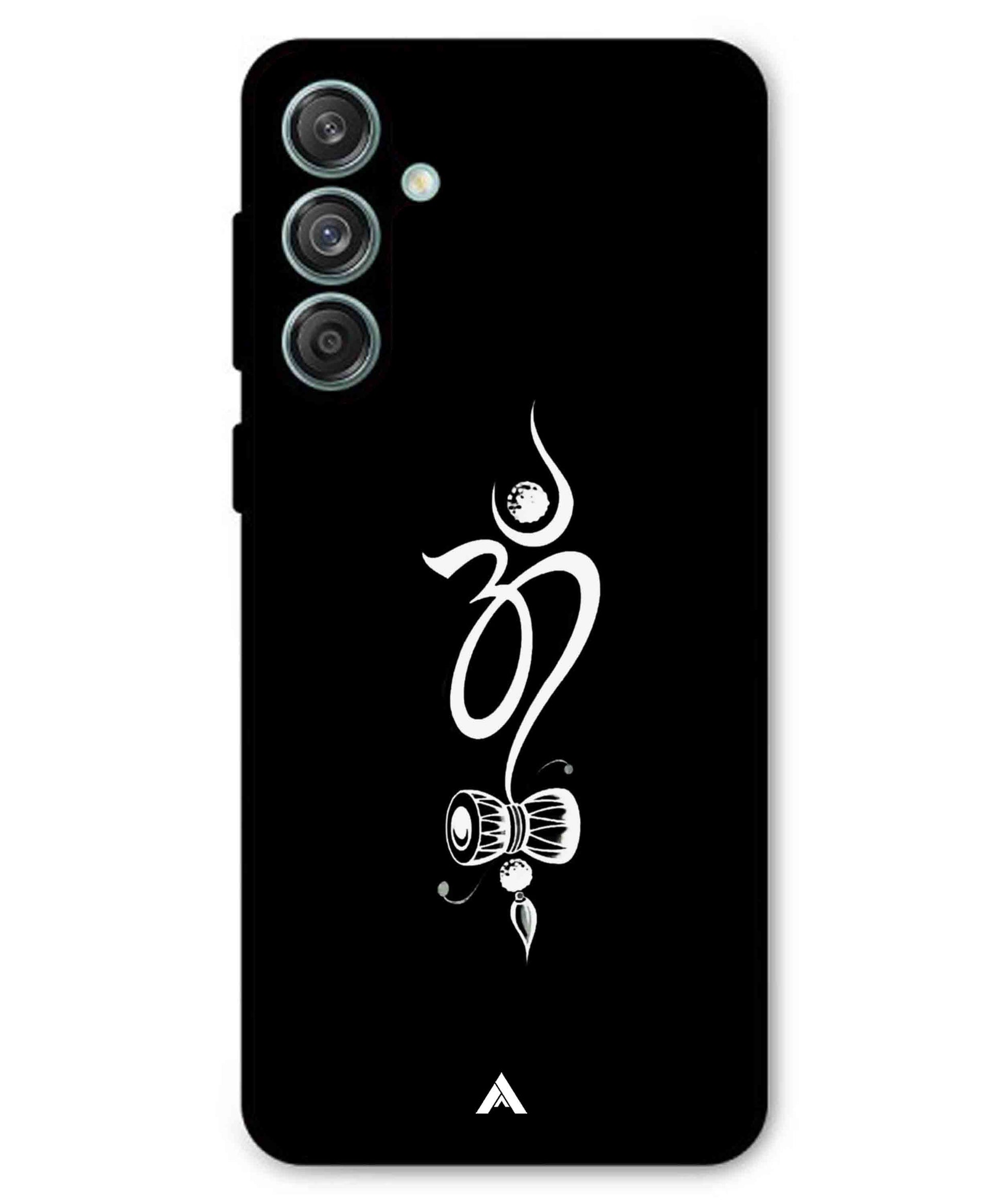 Om Namah Shivay Metal Back Cover Phone Case for Samsung Galaxy F55