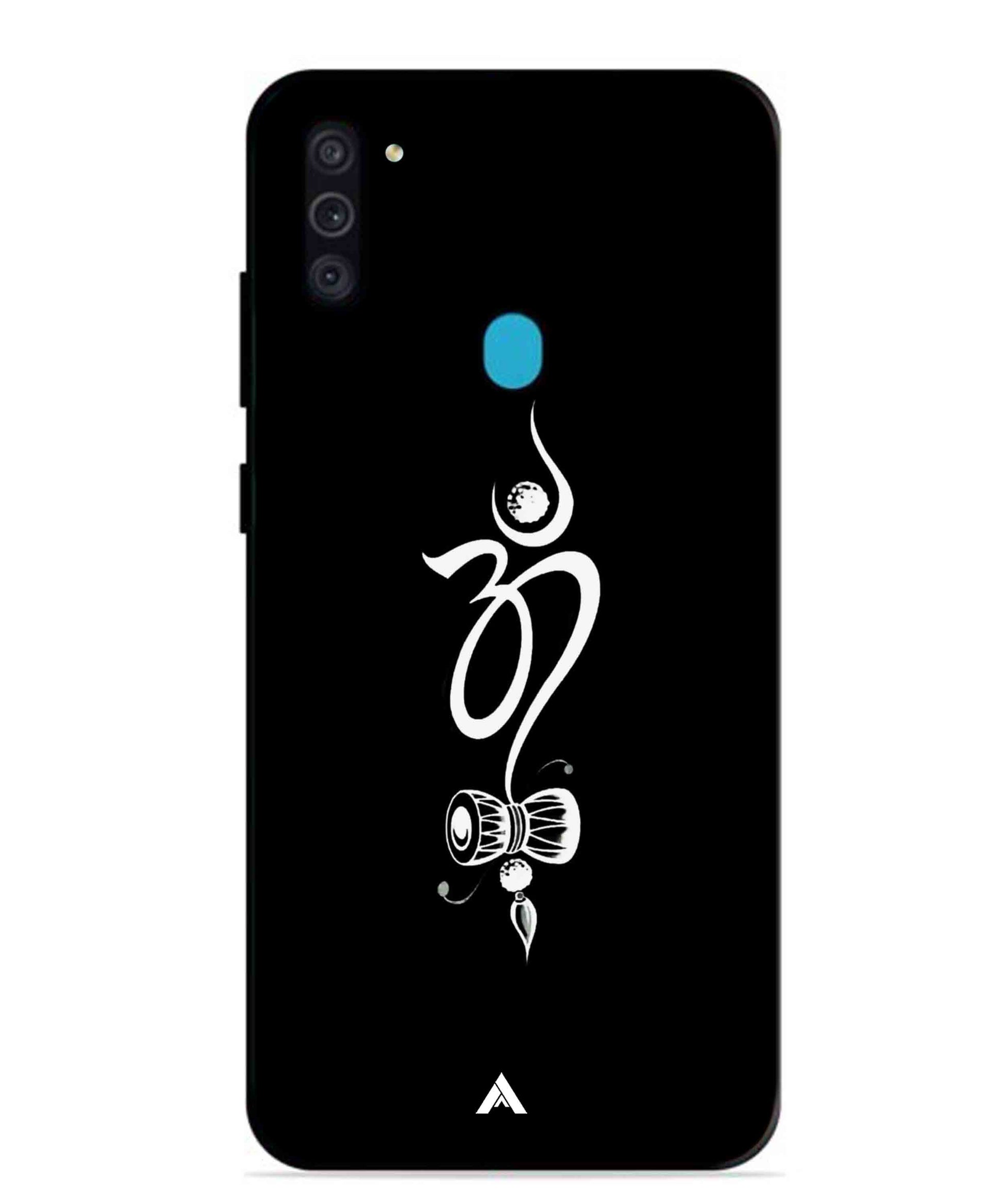 Om Namah Shivay Metal Back Cover Phone Case for Samsung Galaxy M11