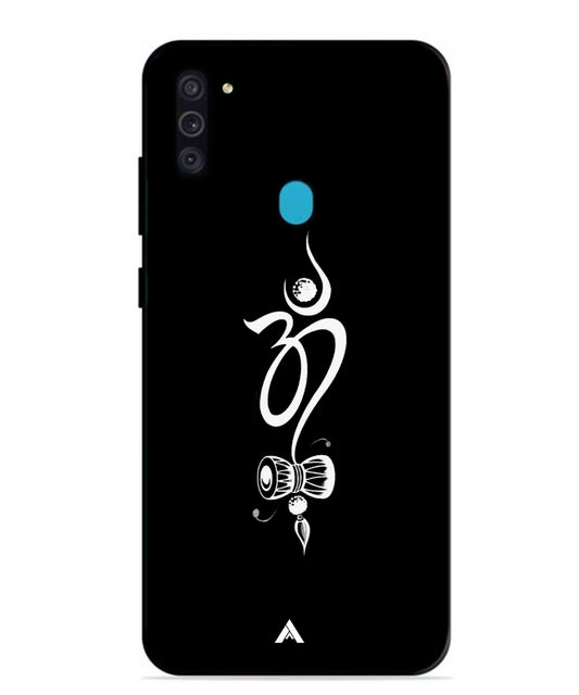 Om Namah Shivay Metal Back Cover Phone Case for Samsung Galaxy M11