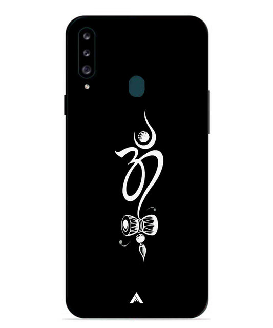 Om Namah Shivay Metal Back Cover Phone Case for Samsung Galaxy M30