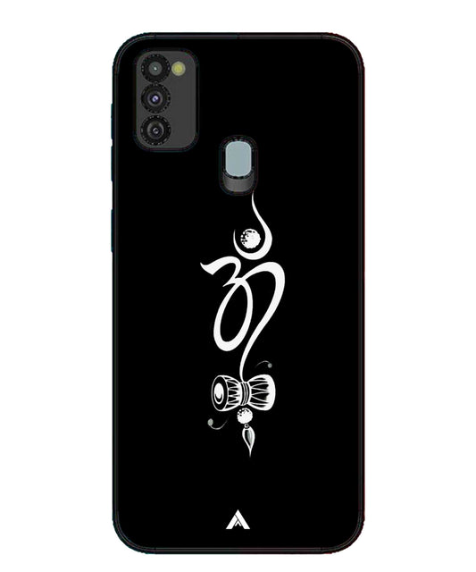 Om Namah Shivay Metal Back Cover Phone Case for Samsung Galaxy M30s