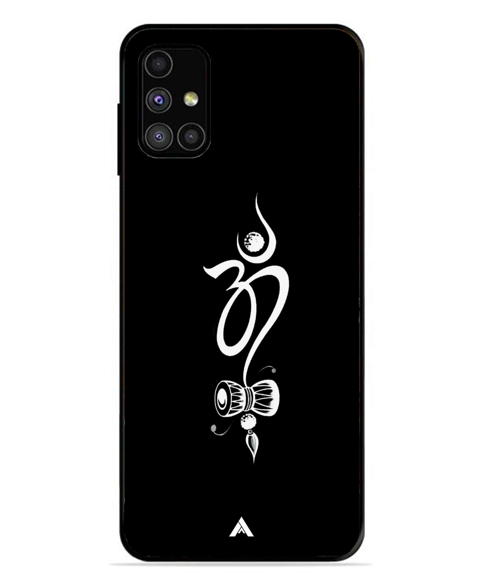 Om Namah Shivay Metal Back Cover Phone Case for Samsung Galaxy M31s