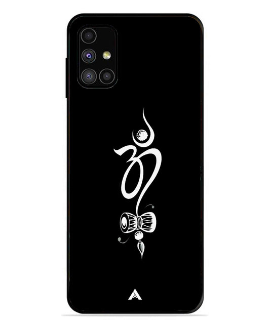 Om Namah Shivay Metal Back Cover Phone Case for Samsung Galaxy M31s