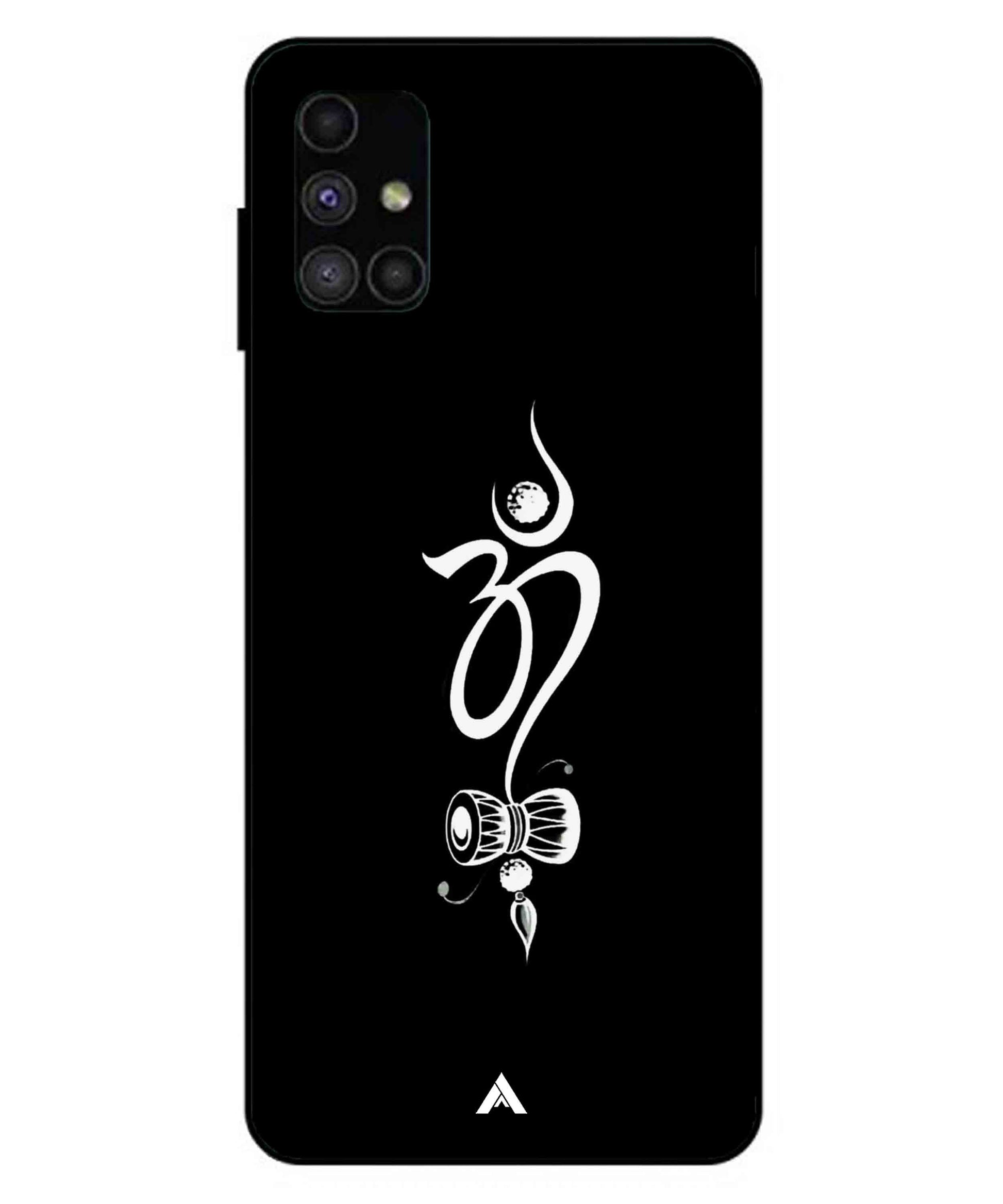 Om Namah Shivay Metal Back Cover Phone Case for Samsung Galaxy M51