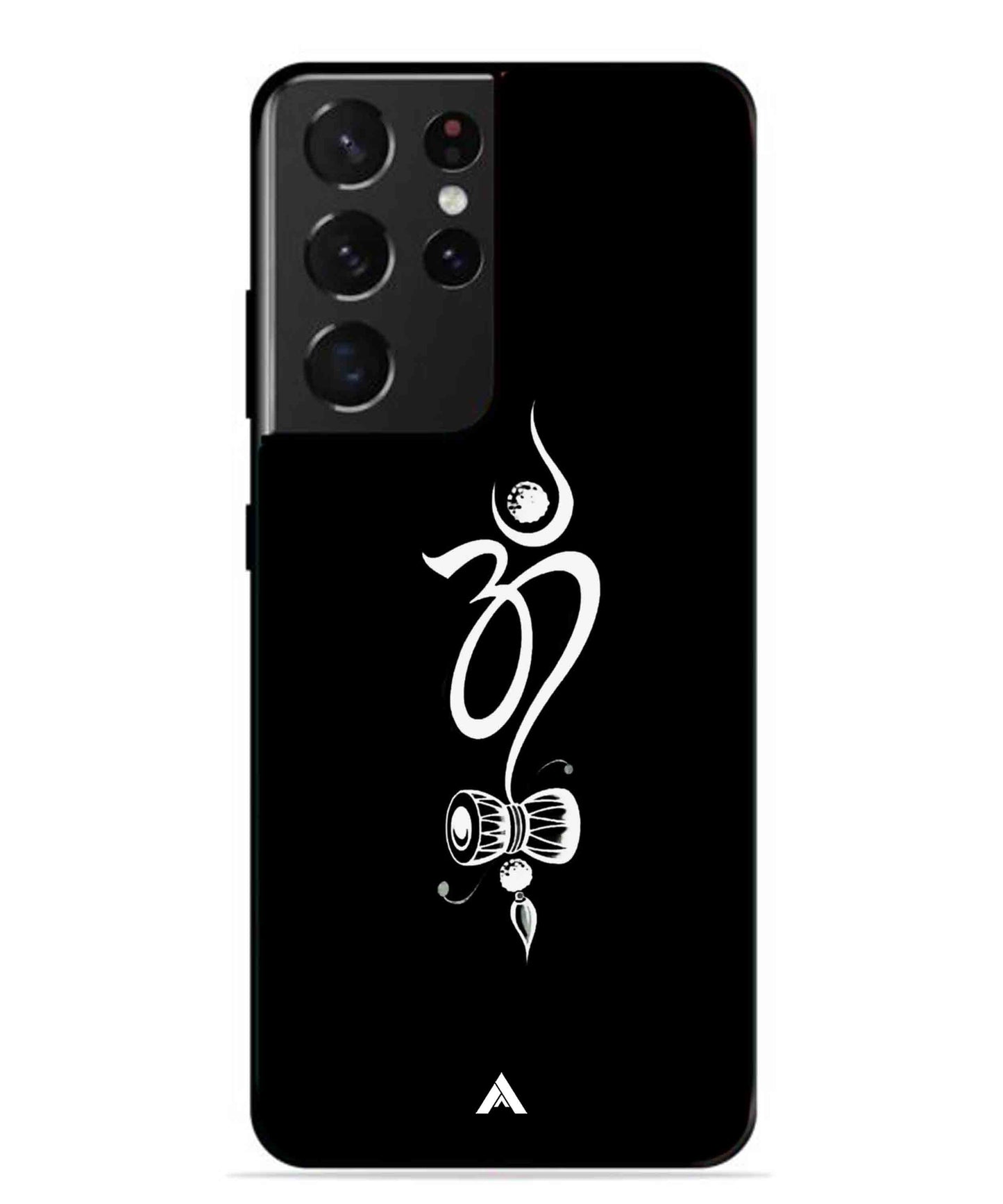Om Namah Shivay Metal Back Cover Phone Case for Samsung Galaxy S21 Ultra