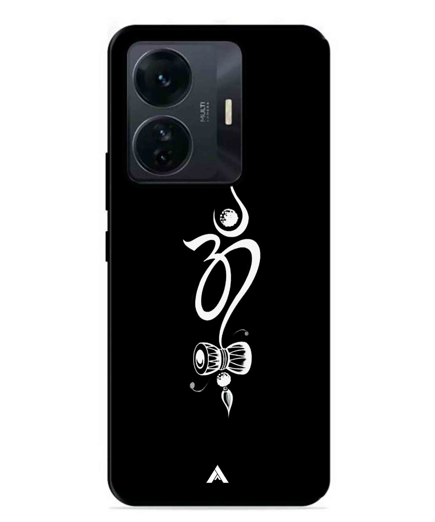 Om Namah Shivay Metal Back Cover Phone Case for Vivo T1 Pro