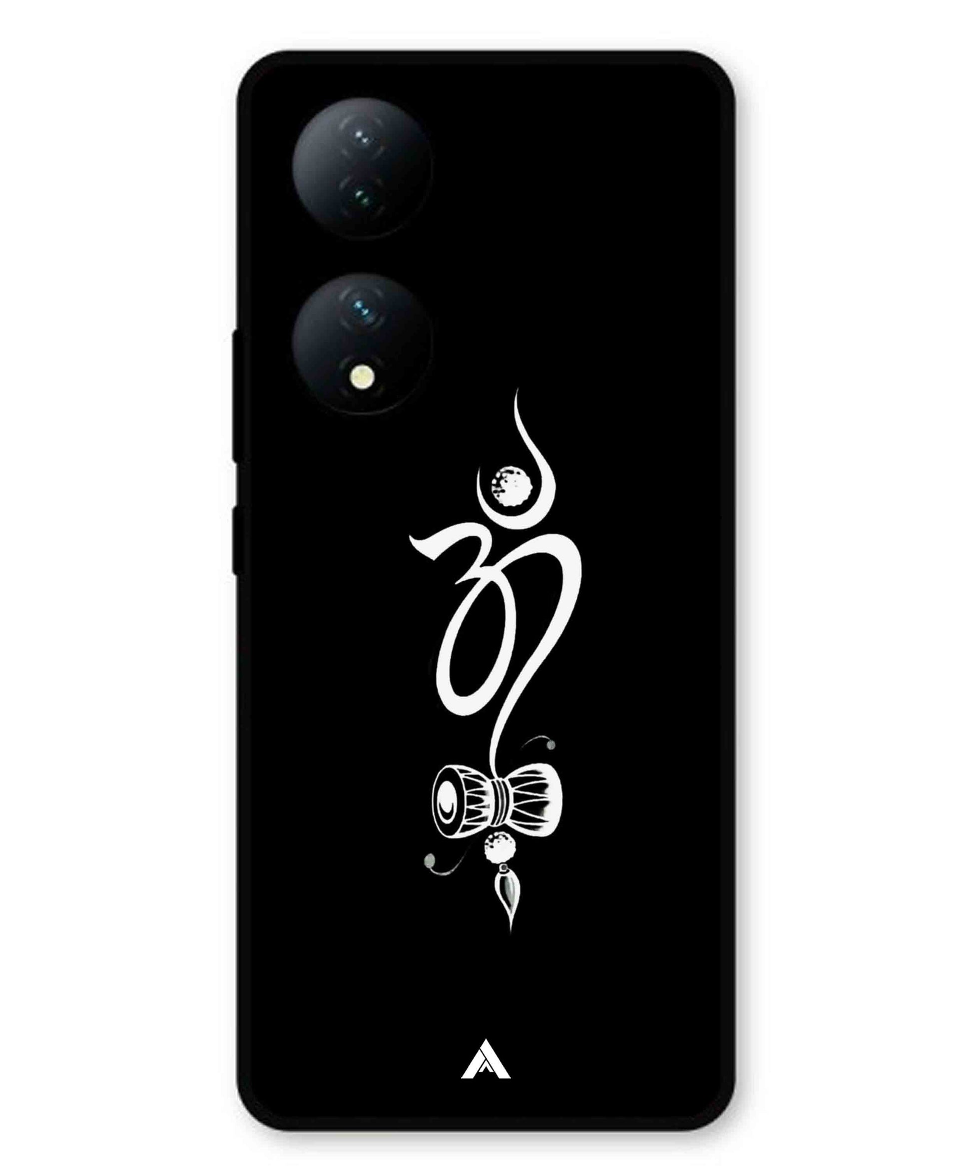 Om Namah Shivay Metal Back Cover Phone Case for Vivo T2