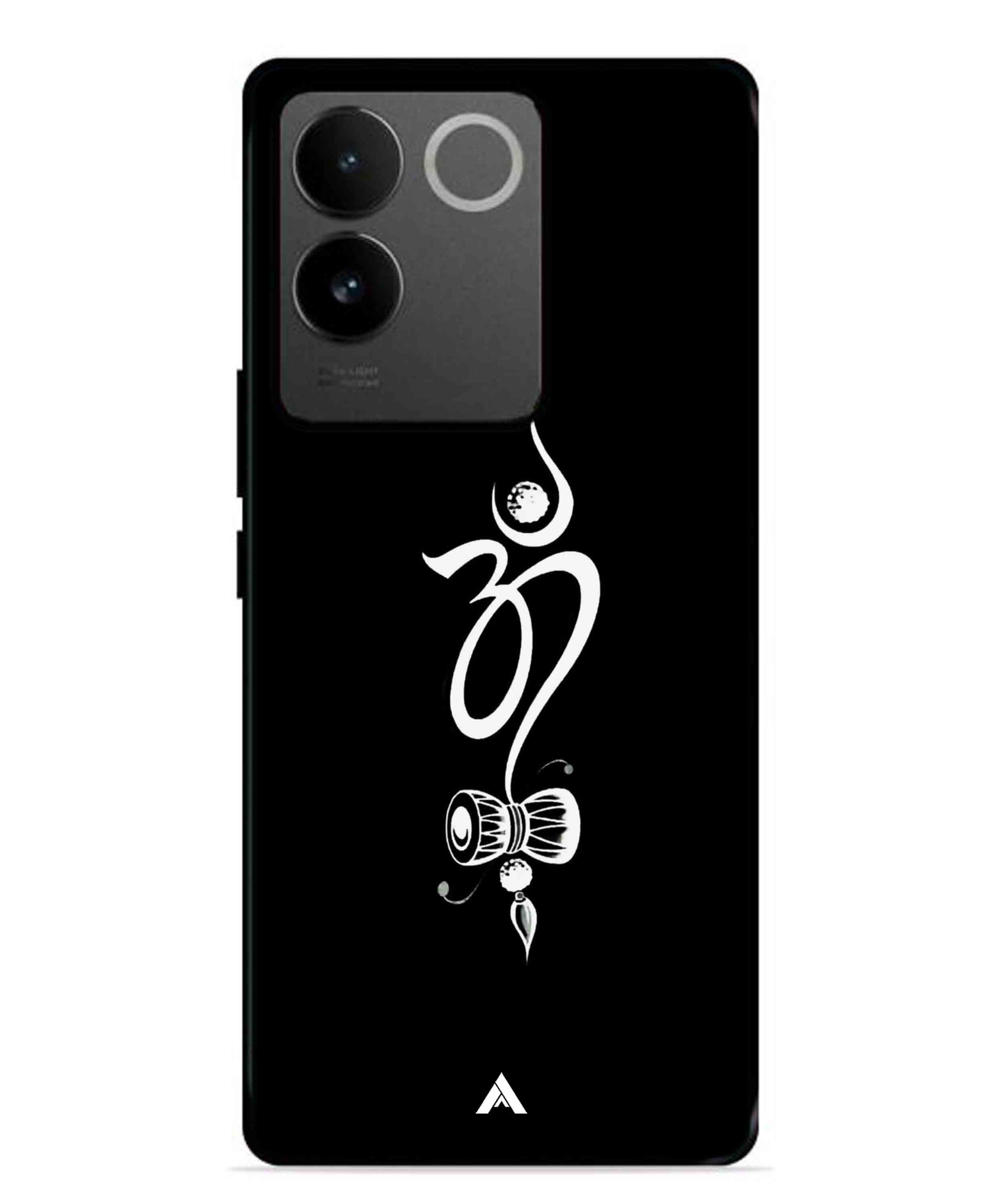 Om Namah Shivay Metal Back Cover Phone Case for Vivo T2 Pro