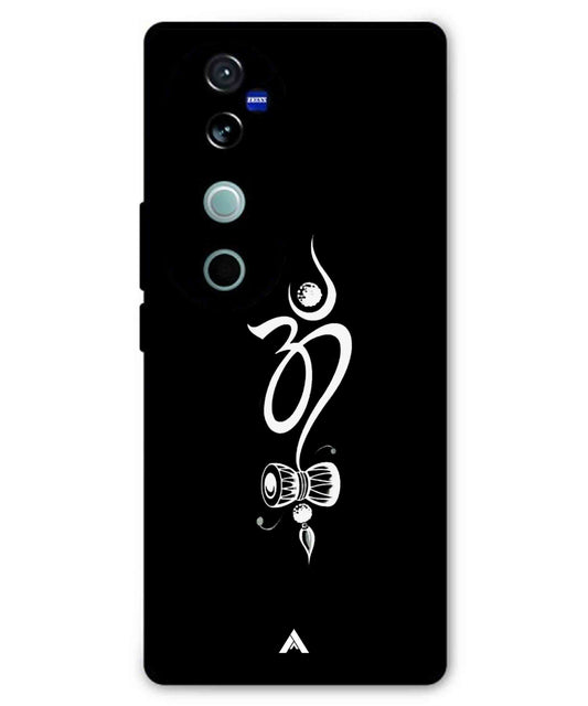 Om Namah Shivay Metal Back Cover Phone Case for Vivo T3 Ultra