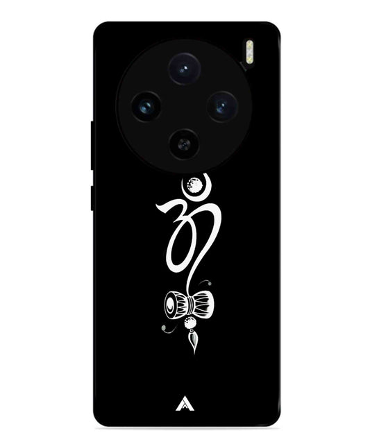 Om Namah Shivay Metal Back Cover Phone Case for Vivo X100