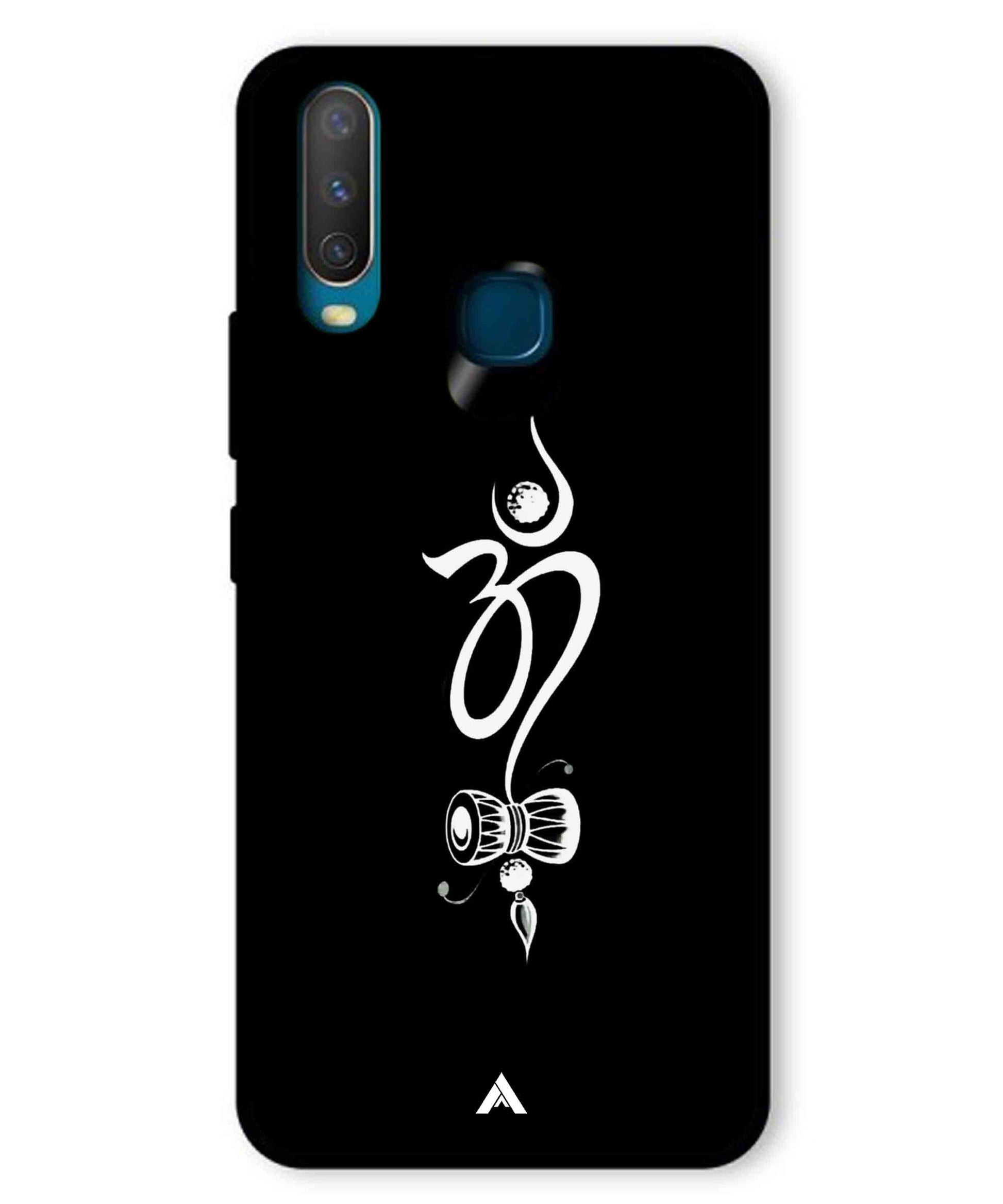 Om Namah Shivay Metal Back Cover Phone Case for Vivo Y15