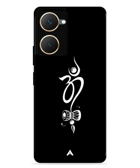 Om Namah Shivay Metal Back Cover Phone Case for Vivo Y18e